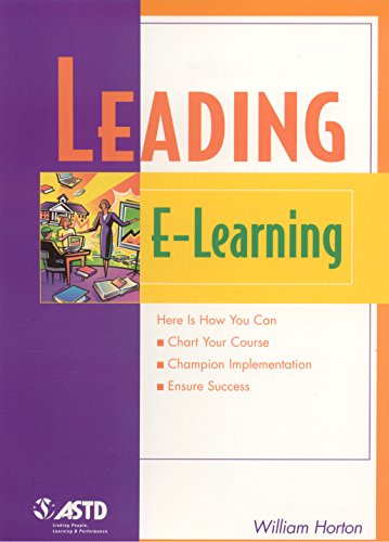 Imagen de archivo de Leading E-Learning a la venta por HPB Inc.