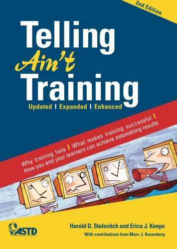 Beispielbild fr Telling Ain't Training zum Verkauf von ThriftBooks-Reno