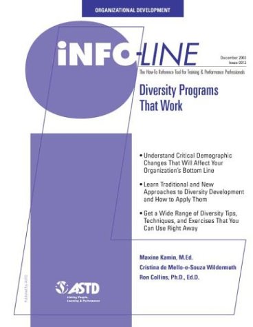 Diversity Programs That Work (9781562863609) by Maxine Kamin; Cristina De Mello-e-Souza Wildermuth; Ron Collins