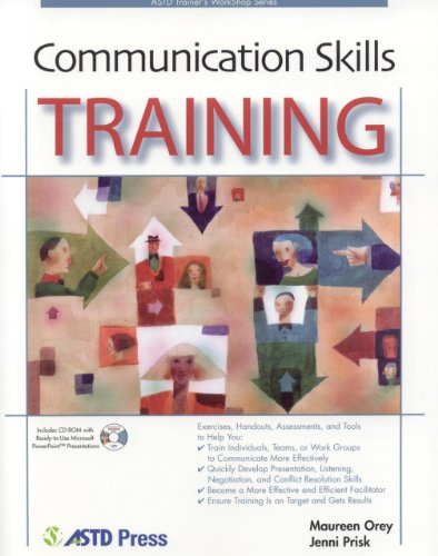 Stock image for Communications Skills Training (ASTD Workshop) for sale by AwesomeBooks