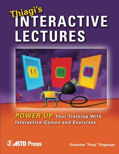 Stock image for Thiagi's Interactive Lectures for sale by TextbookRush