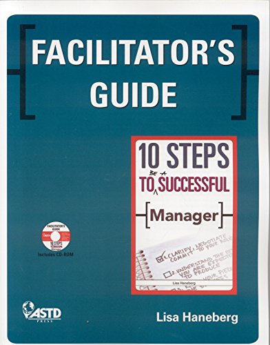 Beispielbild fr Facilitator's Guide 10 Steps to Be a Successful Manager zum Verkauf von Better World Books