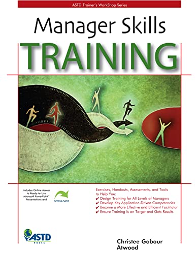 Beispielbild fr Manager Skills Training zum Verkauf von Better World Books