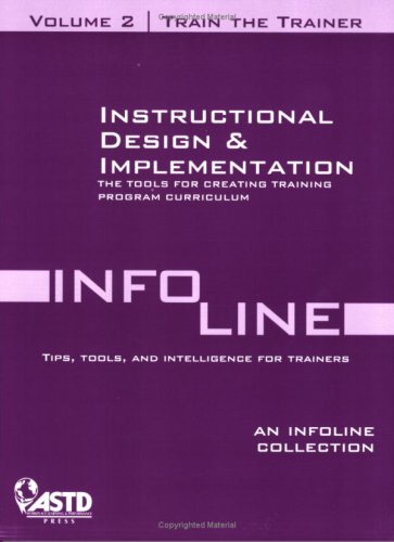 9781562865542: Instructional Design & Implementation: The Tools for Creating Training Program Curriculum: 2 (Train the Trainer: Instructional Design & Implementation)