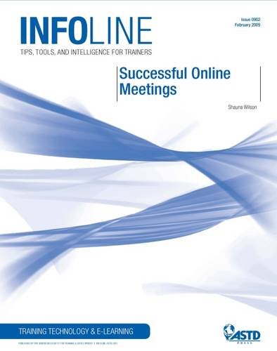 9781562865948: Successful Online Meetings (Infoline Astd)