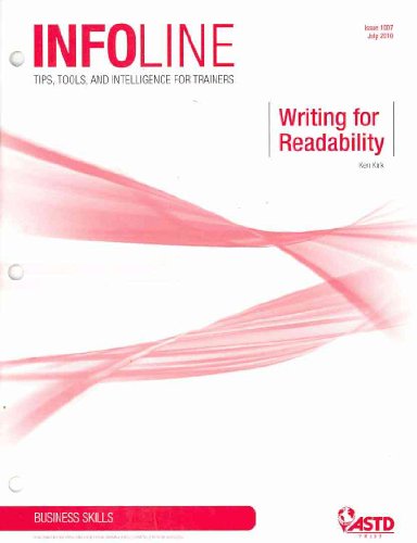 9781562867270: Writing for Readability: Issue 1007, July 2010 (Infoline: Business Skills, 27)