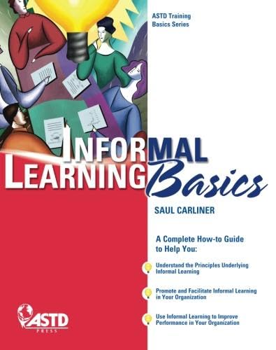 Stock image for Informal Learning Basics for sale by HPB-Red