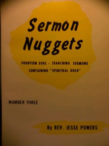 Imagen de archivo de Sermon Nuggets a la venta por Wonder Book