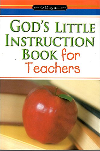 Beispielbild fr God's Little Instruction Book for Teachers (God's Little Instruction Books) zum Verkauf von SecondSale