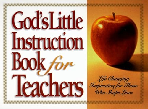 Stock image for God's Little Instruction Book for Teachers (God's Little Instruction Books) for sale by Wonder Book