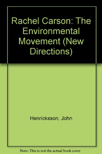 9781562948337: Rachel Carson: Environmental Movement (New Directions)