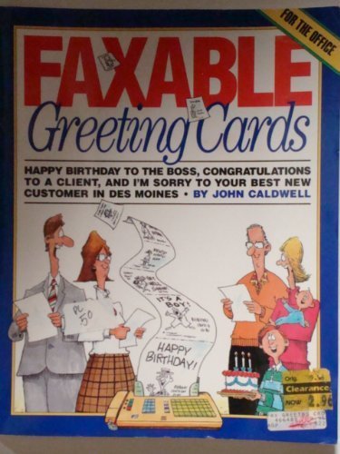 Beispielbild fr Faxable Greeting Cards zum Verkauf von Wonder Book