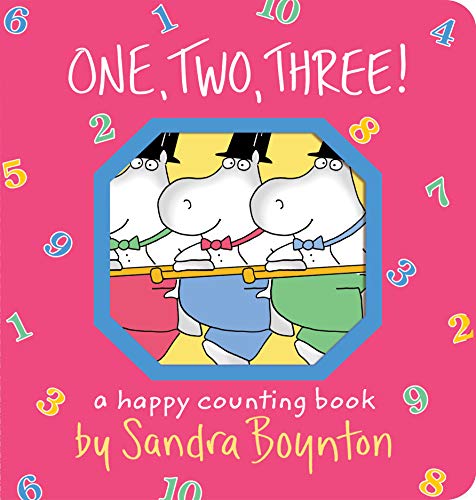 Beispielbild fr One, Two, Three!: A Happy Counting Book (Boynton on Board) zum Verkauf von Wonder Book