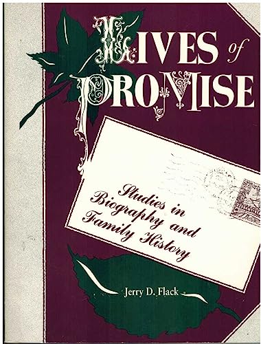 9781563080456: Lives of Promise: Studies in Biography and Family History (Gifted Treasury Series)