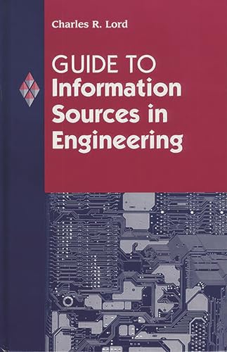 Beispielbild fr Guide to Information Sources in Engineering zum Verkauf von Buchpark
