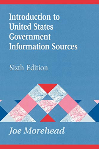 Beispielbild fr Introduction to United States Government Information Sources zum Verkauf von Better World Books