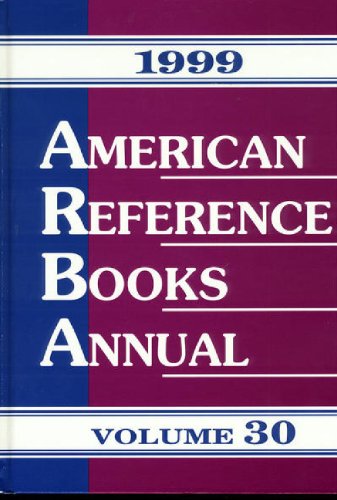 Beispielbild fr American Reference Books Annual 1999: Volume 30 zum Verkauf von getbooks GmbH