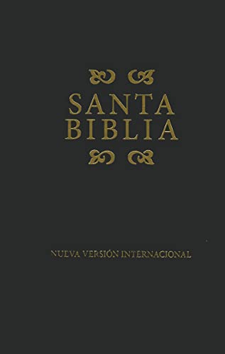 Stock image for Santa Biblia: Nueva Version International, Black (Spanish Edition) for sale by GoldenWavesOfBooks