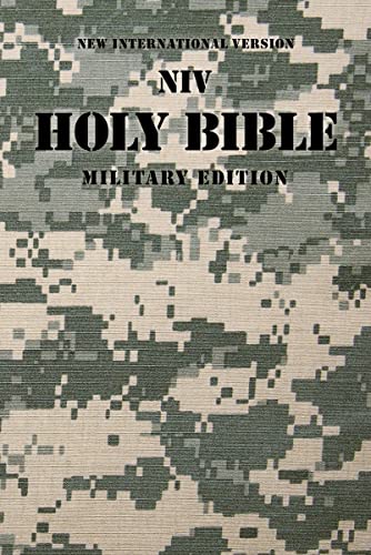 Beispielbild fr The NIV, Holy Bible, Military Edition, Compact, Paperback, Digi Camo: zum Verkauf von Better World Books