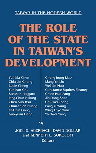 9781563243257: The Role of the State in Taiwan's Development (Comparative Politics (Hardcover))