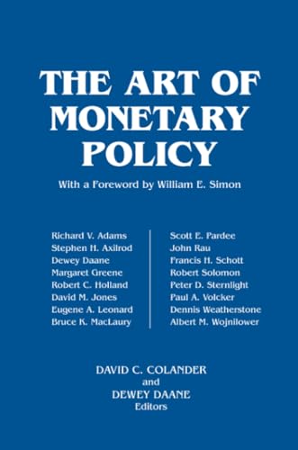 Beispielbild fr The Art of Monetary Policy zum Verkauf von Wonder Book