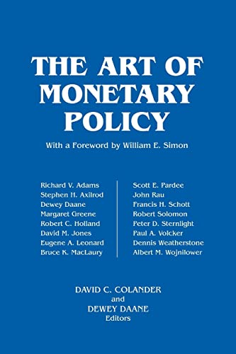9781563243479: The Art of Monetary Policy