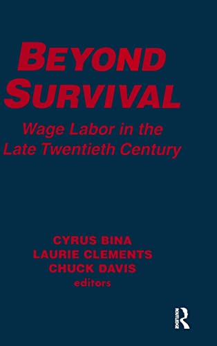 9781563245152: Beyond Survival: Wage Labor in the Late Twentieth Century