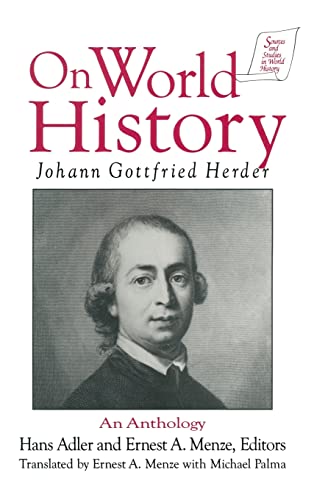 Stock image for Johann Gottfried Herder on World History: An Anthology (Sources & Studies in World History) for sale by Chiron Media