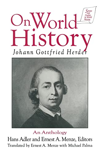 Beispielbild fr Johann Gottfried Herder on World History: An Anthology: An Anthology zum Verkauf von Blackwell's