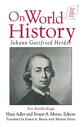 Stock image for Johann Gottfried Herder on World History: An Anthology: An Anthology for sale by Blackwell's