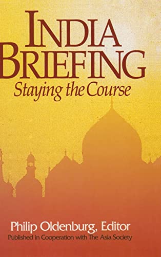 Stock image for India Briefing: Staying the Course (Asia Society Country Briefing) for sale by Chiron Media