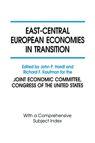 Imagen de archivo de East-Central European Economies in Transition a la venta por Phatpocket Limited