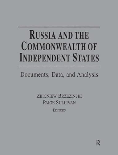 Imagen de archivo de Russia and the Commonwealth of Independent States a la venta por Blackwell's