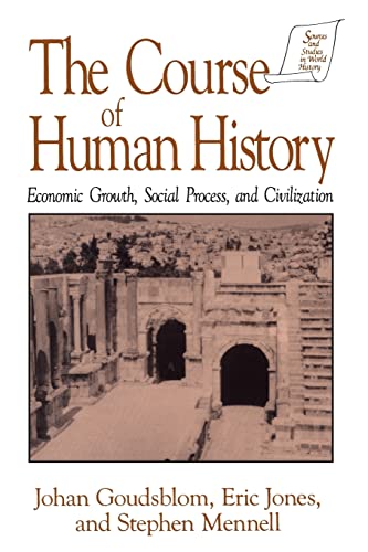Stock image for The Course of Human History: Economic Growth, social process, and civilization: Civilization and Social Process (Sources and Studies in World History) for sale by Chiron Media