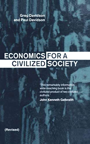 Beispielbild fr Economics for a Civilized Society zum Verkauf von HALCYON BOOKS