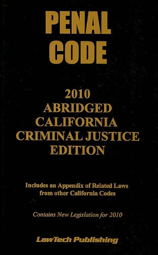 Stock image for Penal Code: Contains New Legislation for 2010 for sale by ThriftBooks-Dallas