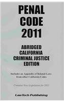 Stock image for 2011 Penal Code Abridged CA for sale by HPB Inc.