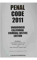 Beispielbild fr 2011 Penal Code - Unabridged California Ed zum Verkauf von Irish Booksellers