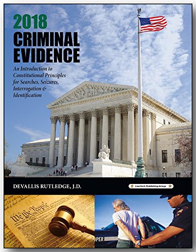 Stock image for 2018 CRIMINAL EVIDENCE for sale by ThriftBooks-Dallas