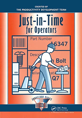 Stock image for Just-in-Time for Operators (The Shopfloor Series) for sale by ThriftBooks-Atlanta