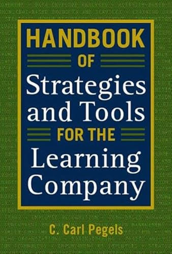 Stock image for Handbook of Strategies and Tools for the Learning Company for sale by Mispah books