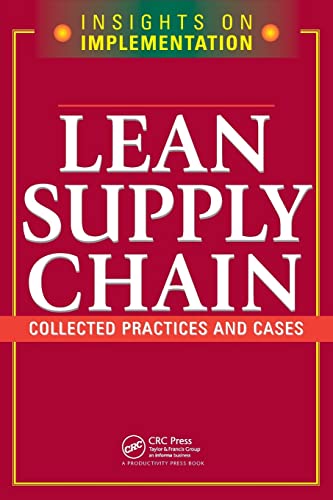 Stock image for Lean Supply Chain (Insights on Implementation) for sale by Chiron Media