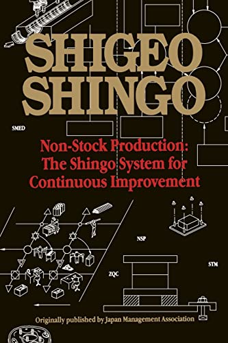 9781563273476: Non-Stock Production: The Shingo System of Continuous Improvement