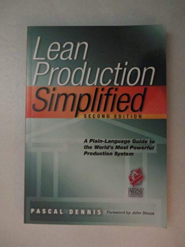 Stock image for Lean Production Simplified for sale by Front Cover Books