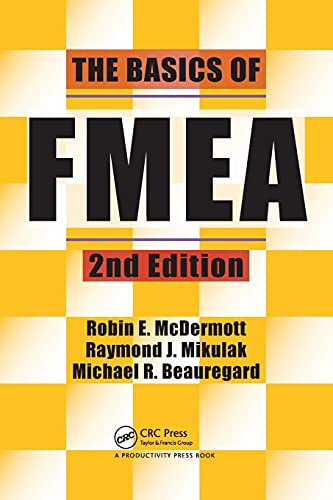 9781563273773: The Basics of FMEA [Lingua inglese]