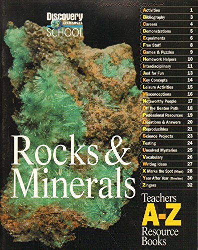 Stock image for Rocks and Minerals (Teachers A_Z Resource Books) for sale by ThriftBooks-Atlanta