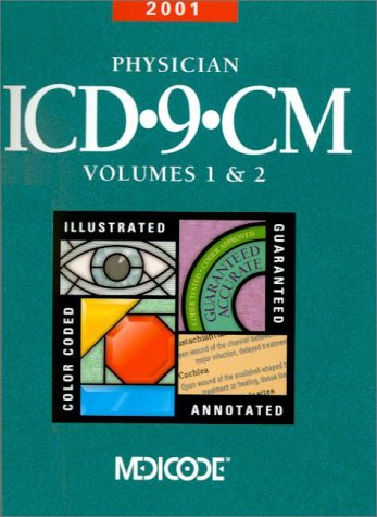 9781563373480: 2001 Deluxe Physician Icd-9-Cm Vols 1-2