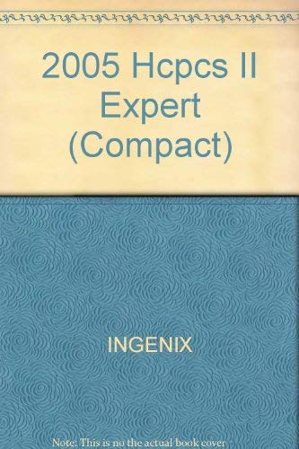 9781563375668: 2005 Hcpcs: Level II Expert Compact