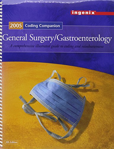 Coding Companion For General Surgery/gastroenterology 2005 (9781563376030) by St. Anthony Publishing