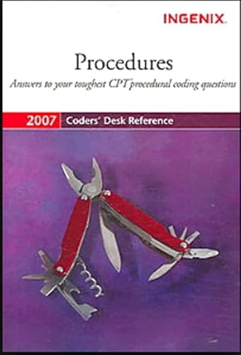 Stock image for Coders' Desk Reference: Procedures 2007 for sale by ThriftBooks-Dallas
